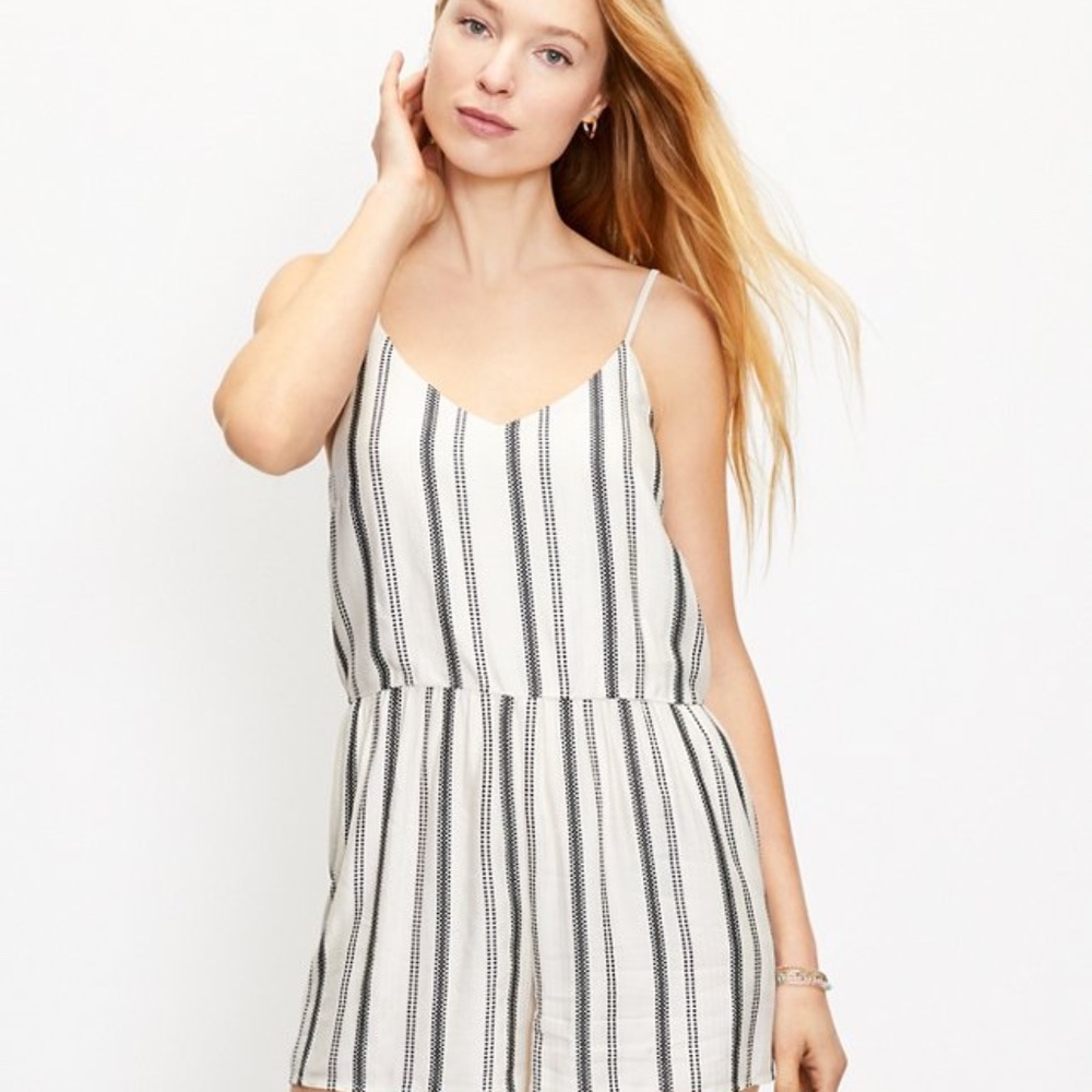 Striped Romper